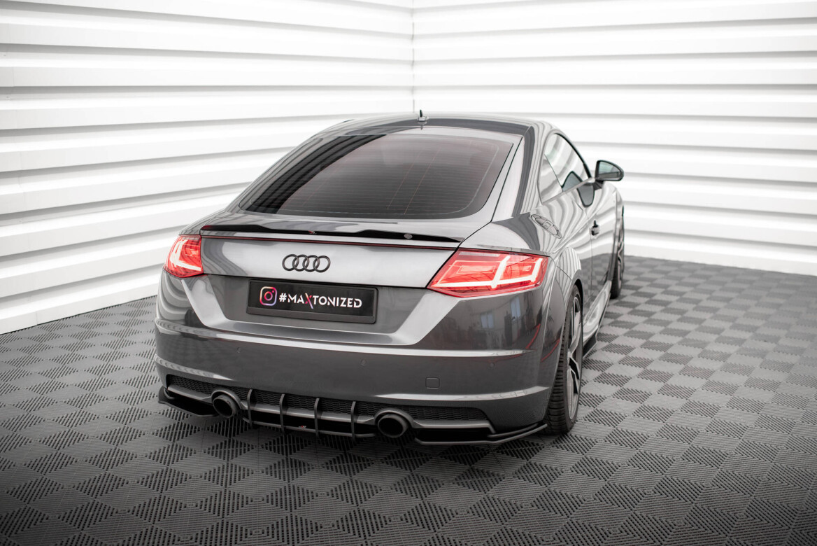 Street Pro Heck Ansatz Flaps Diffusor für Audi TT S Line 8S 69 00