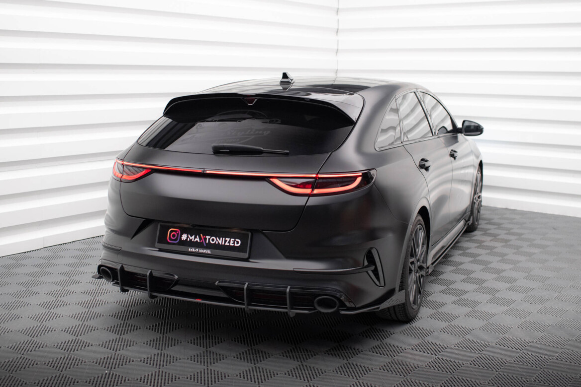 Street Pro Heck Ansatz Flaps Diffusor Flaps für Kia Proceed GT Mk1 F