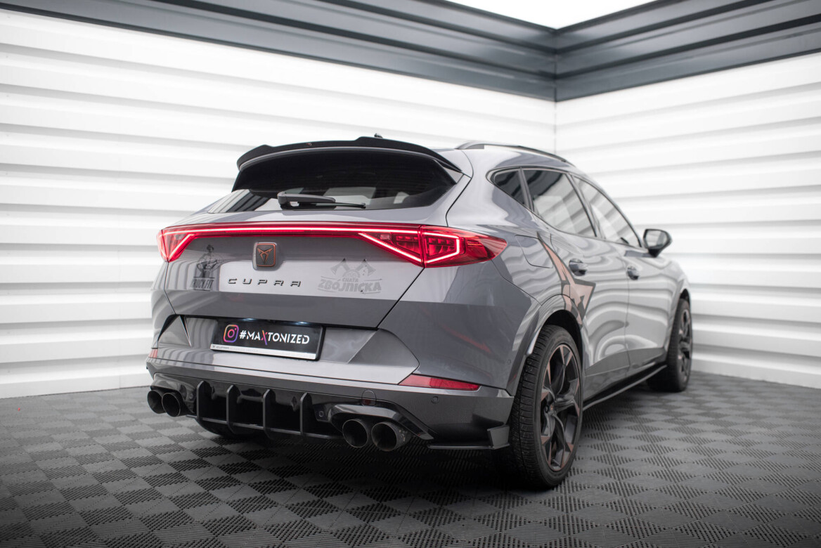 Street Pro Heckschürze Heck Ansatz Diffusor für Cupra Formentor Mk1 R