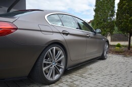 Seitenschweller Ansatz Cup Leisten für BMW 6er F13 M Paket schwarz Ho,  199,00 €