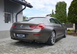 Heck Ansatz Flaps Diffusor für BMW 6er GRAN Coupe...