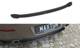 Mittlerer Cup Diffusor Heck Ansatz DTM Look für BMW 6er GRAN Coupe schwarz matt