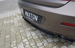 Mittlerer Cup Diffusor Heck Ansatz DTM Look für BMW 6er GRAN Coupe schwarz matt