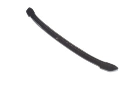 Mittlerer Cup Diffusor Heck Ansatz DTM Look für BMW 6er GRAN Coupe schwarz matt