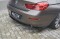 Mittlerer Cup Diffusor Heck Ansatz DTM Look für BMW 6er GRAN Coupe schwarz matt