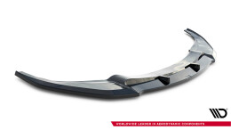 Cup Spoilerlippe Front Ansatz V.1 passend für BMW M6 Gran Coupe / Coupe / Cabriolet F06 / F13 / F12 schwarz Hochglanz