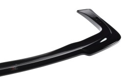 Mittlerer Cup Diffusor Heck Ansatz passend für MASERATI QUATTROPORTE MK5 FACELIFT schwarz Hochglanz