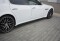 Seitenschweller Ansatz Cup Leisten passend für MASERATI QUATTROPORTE MK5 FACELIFT schwarz Hochglanz