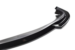 Cup Spoilerlippe Front Ansatz passend für MASERATI QUATTROPORTE MK5 FACELIFT schwarz Hochglanz