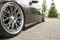 Seitenschweller Ansatz Cup Leisten passend für MERCEDES CL 500 C216 AMGLINE schwarz Hochglanz