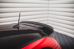 Heck Spoiler Aufsatz Abrisskante passend für Abarth 595 Mk1 Facelift schwarz Hochglanz