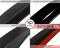 Heck Spoiler Aufsatz Abrisskante für FIAT 500 ABARTH MK1 FACELIFT schwarz Hochglanz