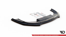 Cup Spoilerlippe Front Ansatz passend für Abarth 595 Mk1 Facelift schwarz Hochglanz