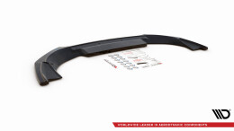 Cup Spoilerlippe Front Ansatz passend für Abarth 595 Mk1 Facelift schwarz Hochglanz