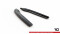 Heck Ansatz Flaps Diffusor passend für BMW M5 F10 schwarz Hochglanz