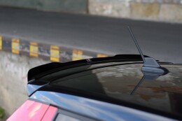 Heck Spoiler Aufsatz Abrisskante passend für Skoda Fabia RS Mk2 schwarz Hochglanz