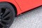 Seitenschweller Ansatz Cup Leisten für Skoda Fabia RS Mk2 schwarz Hochglanz