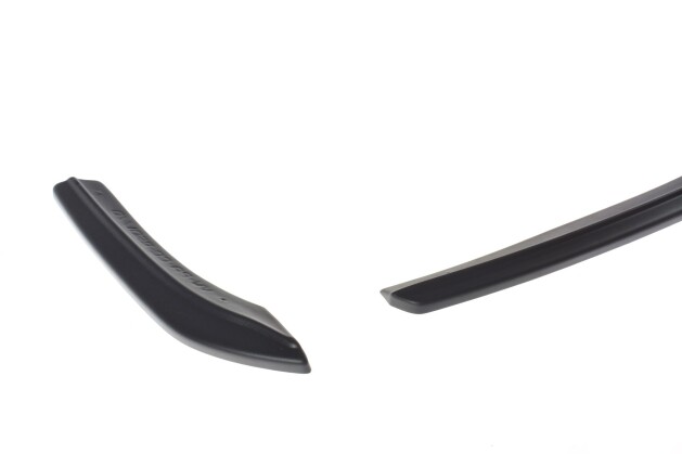 Heck Ansatz Flaps Diffusor passend für VW PASSAT CC STANDARD schwarz Hochglanz