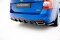 Street+ Heck Ansatz Diffusor V.1 passend für Skoda Octavia RS Mk3 / Mk3 FL Hatchback / Kombi schwarz Hochglanz