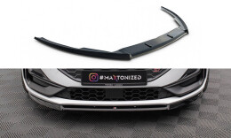 Cup Spoilerlippe Front Ansatz V.2 passend für Ford Focus ST / ST-Line Mk4 Facelift schwarz Hochglanz