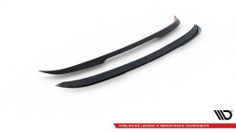 Heck Spoiler Aufsatz Abrisskante V.2 für Ford Fiesta ST Mk6 schwarz Hochglanz