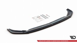 Cup Spoilerlippe Front Ansatz V.1 passend für VW Polo GTI / R-line Mk6 schwarz Hochglanz