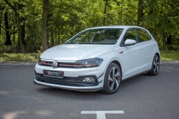 Cup Spoilerlippe Front Ansatz V.2 passend für VW POLO MK6 GTI Carbon Look