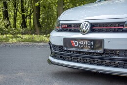 Cup Spoilerlippe Front Ansatz V.2 passend für VW POLO MK6 GTI Carbon Look