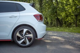 Heck Ansatz Flaps Diffusor passend für VW Polo GTI...
