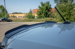 Heck Spoiler Aufsatz Abrisskante für VW POLO MK6 GTI schwarz Hochglanz