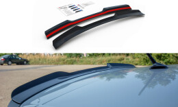 Heck Spoiler Aufsatz Abrisskante passend für VW Polo GTI / R-line Mk6 schwarz Hochglanz