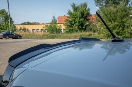 Heck Spoiler Aufsatz Abrisskante passend für VW Polo GTI / R-line Mk6 schwarz Hochglanz