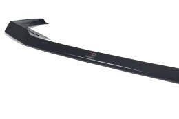 Cup Spoilerlippe Front Ansatz V.1 passend für BMW M5 F90 schwarz Hochglanz