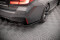 Heck Ansatz Flaps Diffusor passend für BMW M5 F90 schwarz Hochglanz