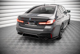Heckansatz BMW M5 F90 schwarz Hochglanz