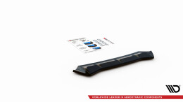 Heckansatz BMW M5 F90 schwarz Hochglanz