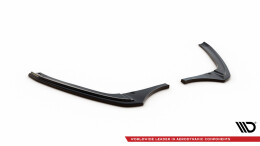 Heck Ansatz Flaps Diffusor V.2 passend für Maserati Granturismo Mk1 schwarz Hochglanz