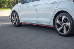Side Skirts Diffusers VW Polo GTI / R-line Mk6 schwarz...