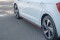 Seitenschweller Ansatz Cup Leisten passend für VW Polo GTI / R-line Mk6 schwarz Hochglanz