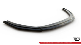 Cup Spoilerlippe Front Ansatz V.2 passend für AUDI RS4 B9 schwarz Hochglanz