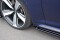 Seitenschweller Ansatz Cup Leisten für Audi RS4 B9  schwarz matt
