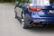 Seitenschweller Ansatz Cup Leisten für Audi RS4 B9  schwarz Hochglanz