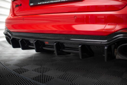 Heck Ansatz Diffusor passend für Audi RS4 B9 / B9...