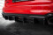 Heck Ansatz Diffusor passend für Audi RS4 B9 / B9 Facelift schwarz Hochglanz