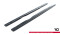 Seitenschweller Ansatz Cup Leisten passend für BMW M6 / 6 M-Paket Coupe / Cabriolet F06 / F13 / F12 schwarz Hochglanz