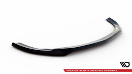 Cup Spoilerlippe Front Ansatz V.2 passend für Mercedes-Benz E-Klasse W213 Coupe (C238) / Cabriolet (A238) AMG-Line / 53 AMG schwarz Hochglanz