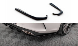 Heck Ansatz Flaps Diffusor passend für Mercedes-Benz...