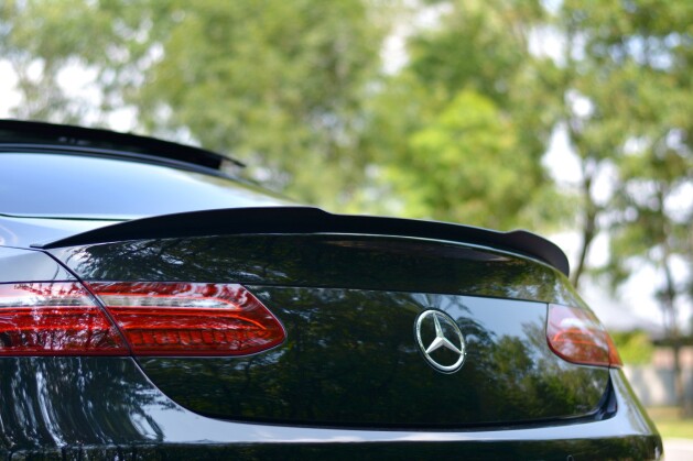 Dachkantenspoiler Heckspoiler Schwarz glänzend Mercedes A Klasse