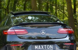 Heck Spoiler Aufsatz Abrisskante für Mercedes-Benz E-Klasse W213 Coupe (C238) AMG-Line / 53 AMG schwarz Hochglanz