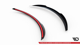 Heck Spoiler Aufsatz Abrisskante passend für Mercedes-Benz E-Klasse W213 Coupe (C238) AMG-Line / 53 AMG schwarz Hochglanz